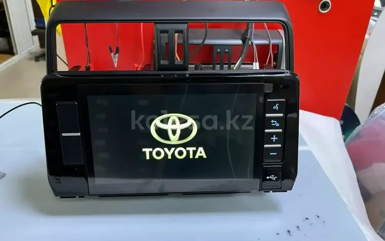Проигрыватель магнитола Toyota Prado 150 оригинал Car Play Android Auto за 270 000 тг. в Астана