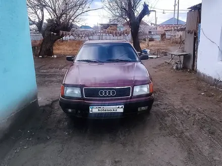 Audi 100 1991 года за 1 500 000 тг. в Шиели – фото 6