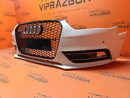 Передний бампер Audi A4 B8 рестайлинг (2012 2015) за 200 000 тг. в Алматы – фото 2