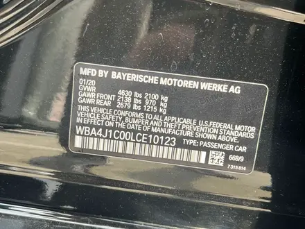 BMW 430 2020 года за 17 500 000 тг. в Актобе – фото 7