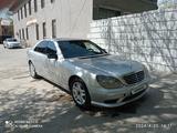 Mercedes-Benz S 320 2000 годаүшін3 500 000 тг. в Шымкент – фото 2