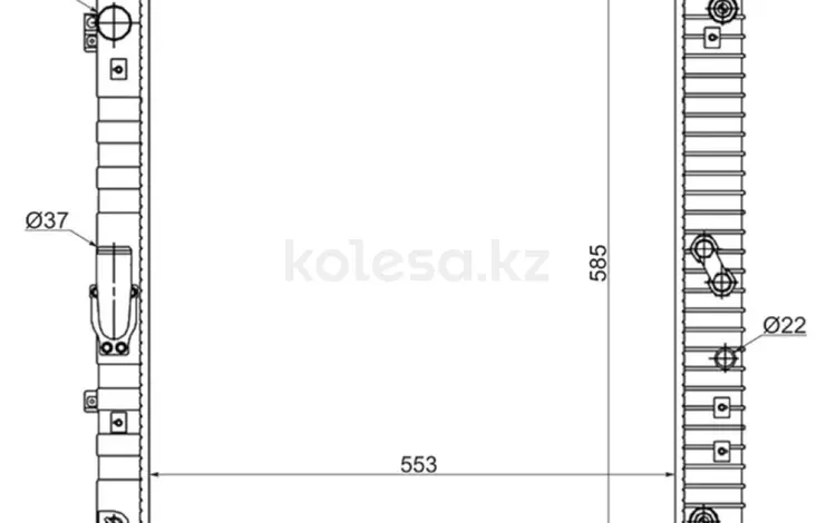 Радиатор охлаждения основной печка кондиционер за 25 000 тг. в Алматы