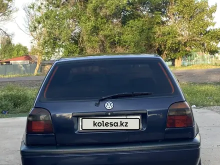 Volkswagen Golf 1995 года за 1 500 000 тг. в Тараз – фото 4