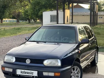 Volkswagen Golf 1995 года за 1 500 000 тг. в Тараз – фото 3