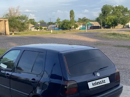 Volkswagen Golf 1995 года за 1 500 000 тг. в Тараз – фото 7