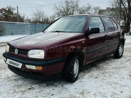 Volkswagen Golf 1992 года за 1 370 000 тг. в Костанай – фото 6