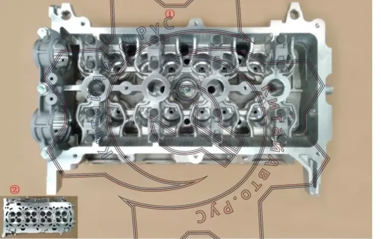 Головка блока цилиндров в сборе HAVAL M6 Хавал Хавейл за 2 026 тг. в Астана