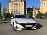 Hyundai Elantra 2021 года за 9 300 000 тг. в Астана