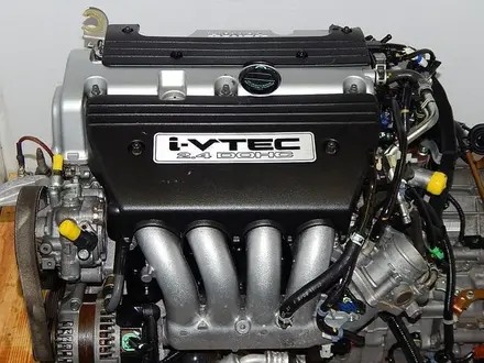 Двигатель (двс, мотор) к24 на honda cr-v хонда ср-в объем 2, 4литра за 350 000 тг. в Алматы – фото 6