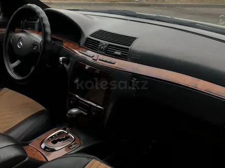 Mercedes-Benz S 500 2005 года за 5 490 000 тг. в Астана – фото 21