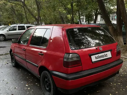 Volkswagen Golf 1993 года за 998 000 тг. в Тараз – фото 4