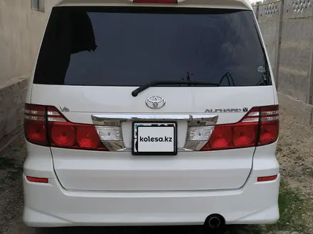 Toyota Alphard 2006 года за 10 000 000 тг. в Тараз – фото 3