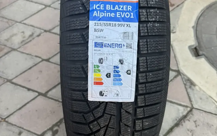 215-55r18 Sailun Ice Blazer Alpine EVO1 99V за 35 000 тг. в Алматы
