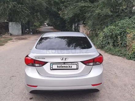 Hyundai Elantra 2014 года за 6 650 000 тг. в Алматы – фото 6