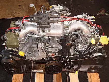 Kонтрактный двигатель (АКПП) EJ25, EJ20 Subaru Legacy Grand Wagon за 333 000 тг. в Алматы – фото 6