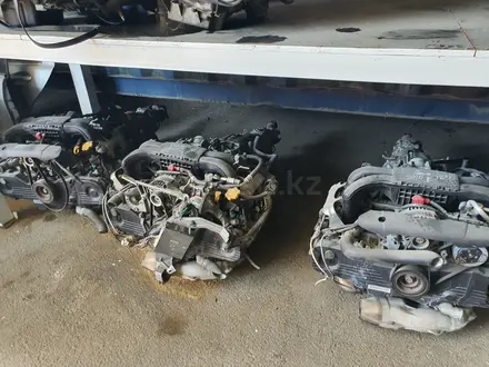 Kонтрактный двигатель (АКПП) EJ25, EJ20 Subaru Legacy Grand Wagon за 333 000 тг. в Алматы