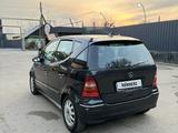 Mercedes-Benz A 160 2002 годаүшін2 200 000 тг. в Алматы – фото 5