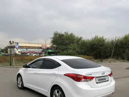 Hyundai Elantra 2013 года за 7 100 000 тг. в Алматы – фото 5