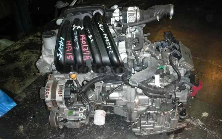 Двигатель АКПП Ниссан nissan HR15 DE HR15DE 1.5 за 101 000 тг. в Алматы