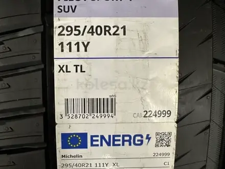 Michelin Pilot Sport 4 SUV 295/40 R21 111Y за 980 000 тг. в Астана – фото 2