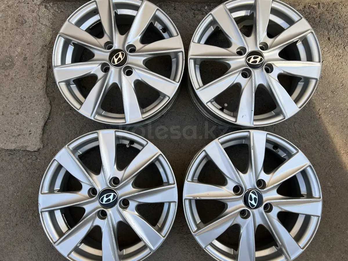 Титановые диски Hyundai Accent (оригинал) R15 в Астане — объявление ...