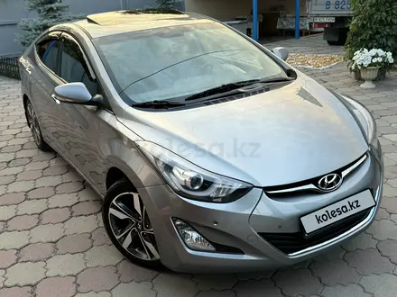 Hyundai Elantra 2015 года за 7 200 000 тг. в Алматы – фото 3