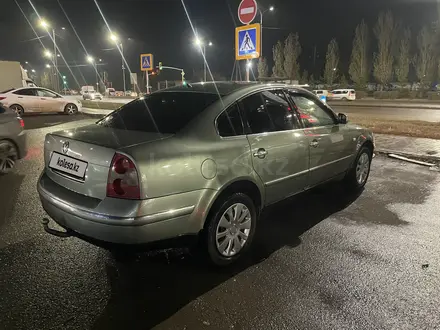 Volkswagen Passat 2002 года за 2 100 000 тг. в Астана – фото 4