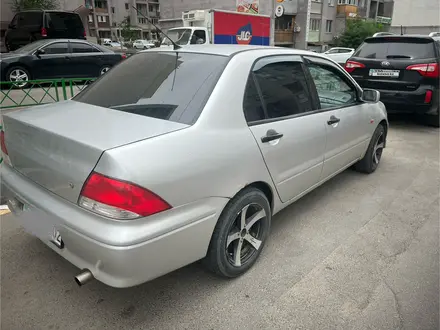 Mitsubishi Lancer 2002 года за 2 100 000 тг. в Алматы – фото 4