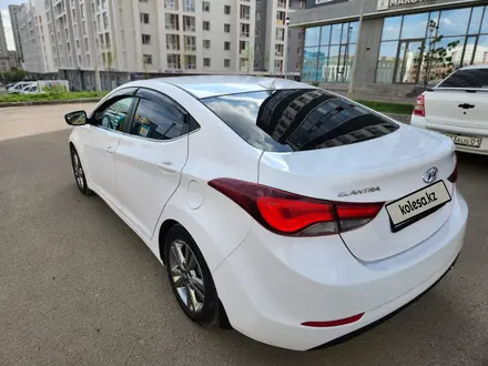 Hyundai Elantra 2015 года за 5 500 000 тг. в Шымкент – фото 5