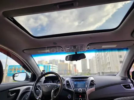 Hyundai Elantra 2015 года за 5 500 000 тг. в Шымкент – фото 7