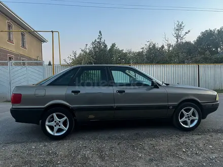 Audi 80 1988 года за 1 000 000 тг. в Тараз – фото 4