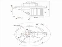 Мотор печки за 10 850 тг. в Астана