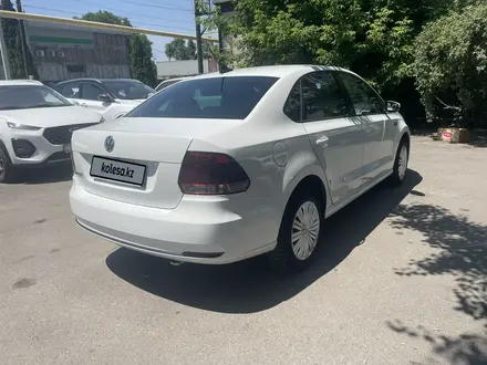 Volkswagen Polo 2018 года за 6 250 000 тг. в Алматы – фото 7