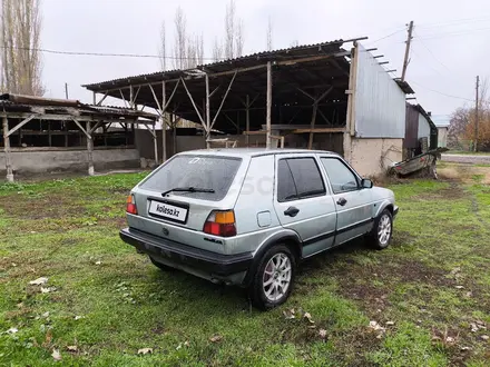 Volkswagen Golf 1990 года за 900 000 тг. в Кордай – фото 6