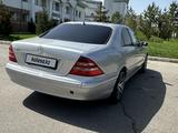 Mercedes-Benz S 320 2000 годаfor3 700 000 тг. в Тараз – фото 4