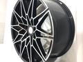 375R R20 9, 5J ET40 5X120 72, 6 Black Machined Face за 440 000 тг. в Алматы – фото 2