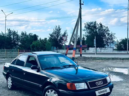 Audi 100 1991 года за 1 350 000 тг. в Тараз – фото 4
