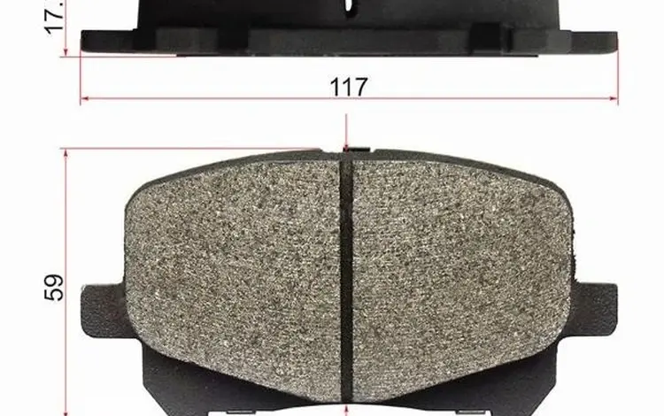 Колодки тормозные передние за 5 750 тг. в Шымкент