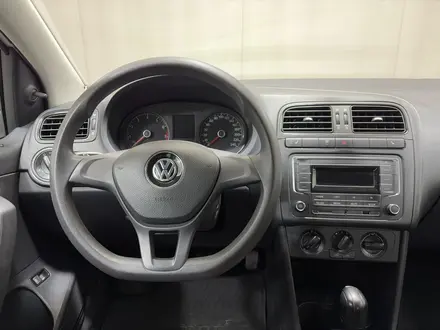 Volkswagen Polo 2019 года за 5 600 000 тг. в Алматы – фото 9
