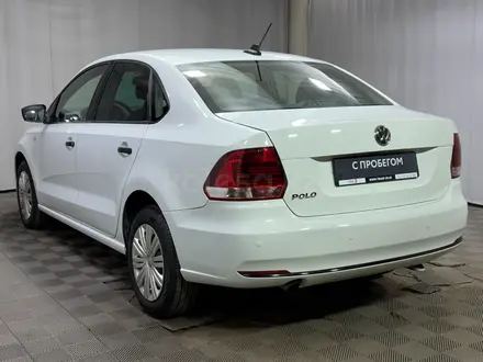Volkswagen Polo 2019 года за 5 600 000 тг. в Алматы – фото 2