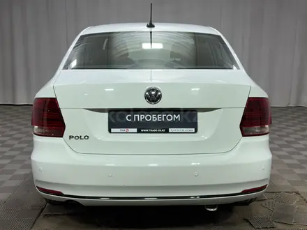 Volkswagen Polo 2019 года за 5 600 000 тг. в Алматы – фото 4