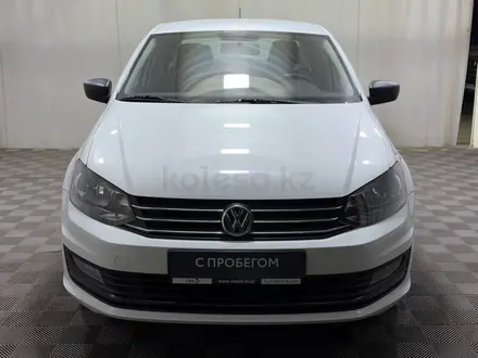 Volkswagen Polo 2019 года за 5 600 000 тг. в Алматы – фото 5
