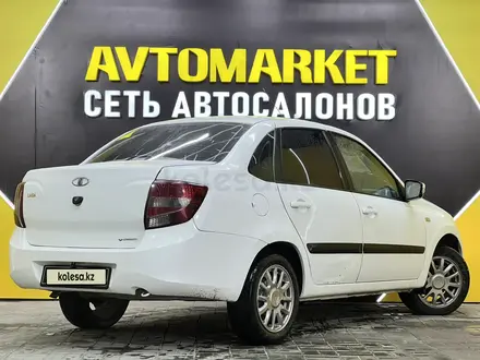 ВАЗ (Lada) Granta 2190 2017 года за 2 750 000 тг. в Актау – фото 4