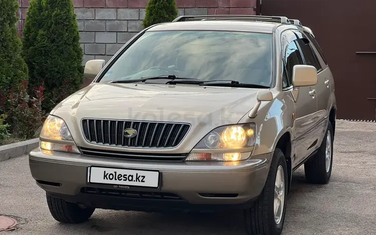 Toyota Harrier 1998 годаүшін5 200 000 тг. в Алматы