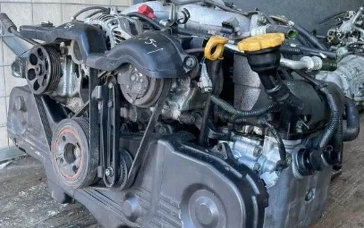 Двигатель EJ25 VVT-i объём 2.5 2-х вальный EJ253 VVTI EL15 EZ36 FB20 FB25 за 20 000 тг. в Алматы