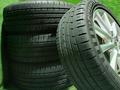 Диск с шинами Dunlop RV504 Estima рестайлинг 215/55 R17 летний за 280 000 тг. в Алматы – фото 6