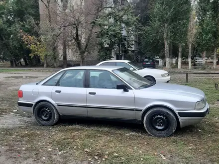 Audi 80 1992 года за 1 200 000 тг. в Тараз – фото 6