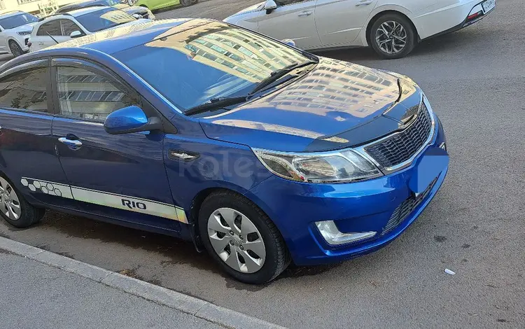 Kia Rio 2014 года за 4 600 000 тг. в Астана