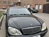 Mercedes-Benz S 500 2001 года за 3 500 000 тг. в Астана – фото 2