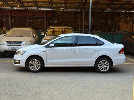 Volkswagen Polo 2015 года за 5 500 000 тг. в Алматы – фото 2